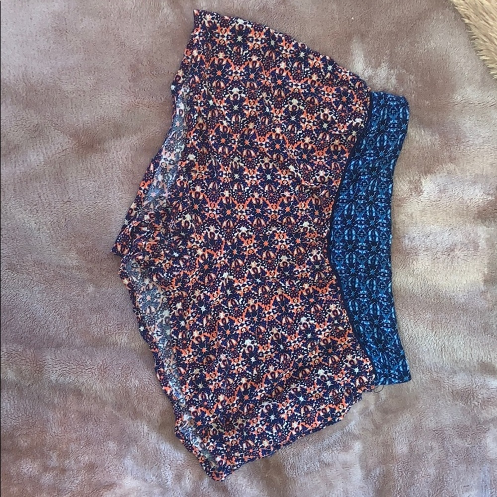 floral shorts